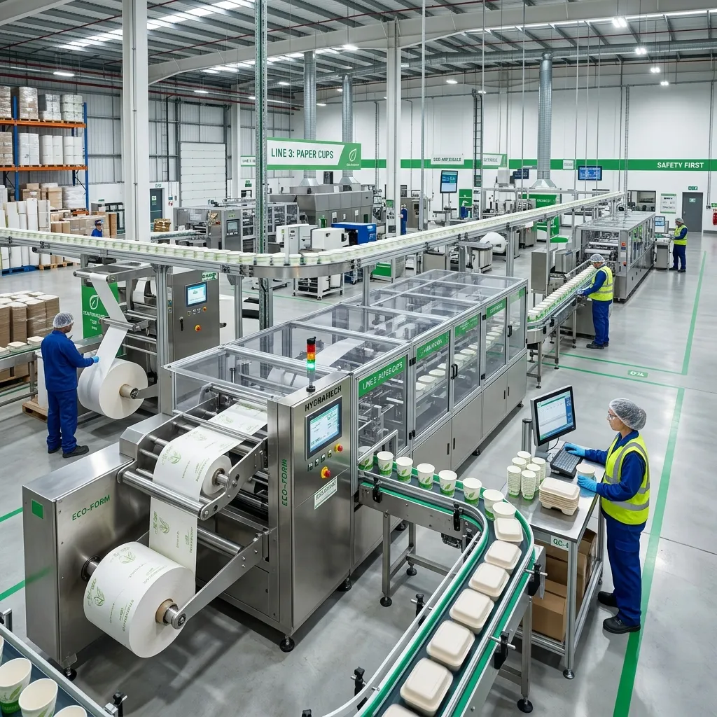 Ecoplanet High-Speed Automated Manufacturing Plant